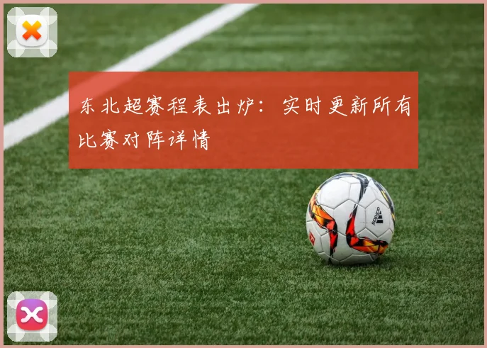 东北超赛程表出炉:实时更新所有比赛对阵详情