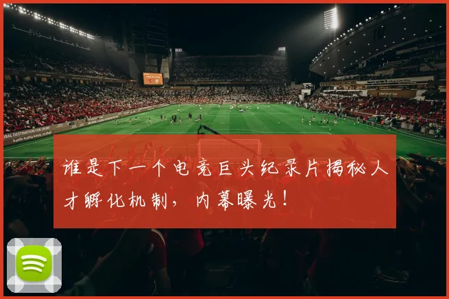 谁是下一个电竞巨头纪录片揭秘人才孵化机制,内幕曝光!