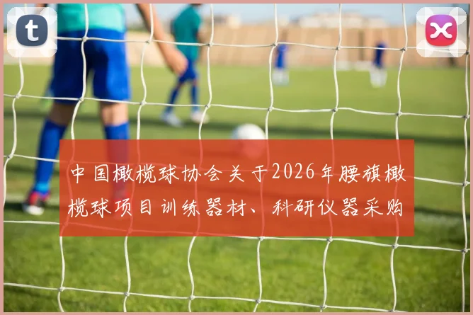 中国橄榄球协会关于2026年腰旗橄榄球项目训练器材、科研仪器采购的招标公告_20260605104230