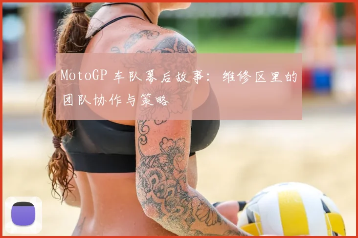 MotoGP 车队幕后故事:维修区里的团队协作与策略