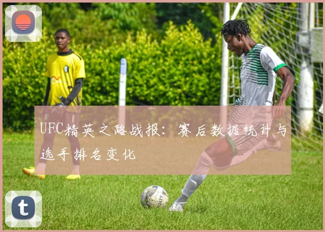UFC精英之路战报:赛后数据统计与选手排名变化